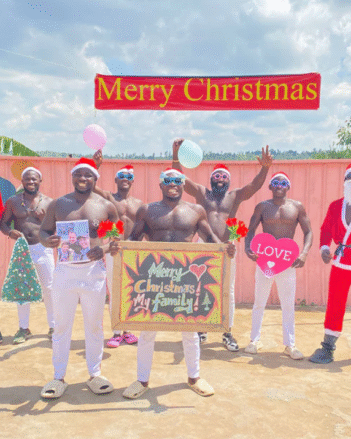 Christmas Greetings Video from Africa|fitness team