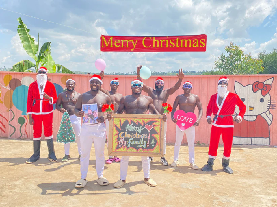 Christmas Greetings Video from Africa|fitness team